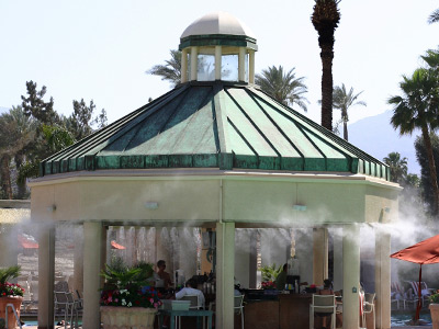 Metallics And Patinas Commercial Gallery Gazebo Roof