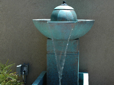 Metallics And Patinas Residential Gallery Water Fountain